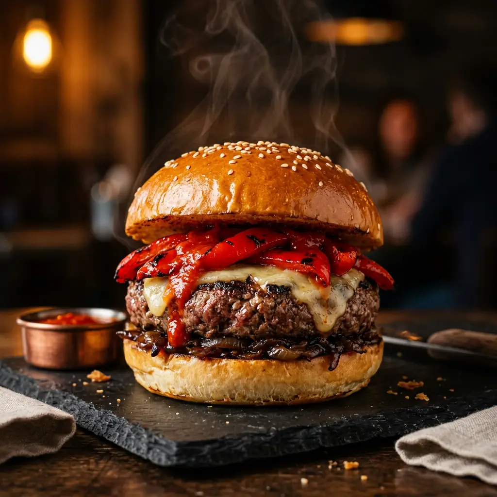 La Portuguesa, hamburguesa del mes de agosto