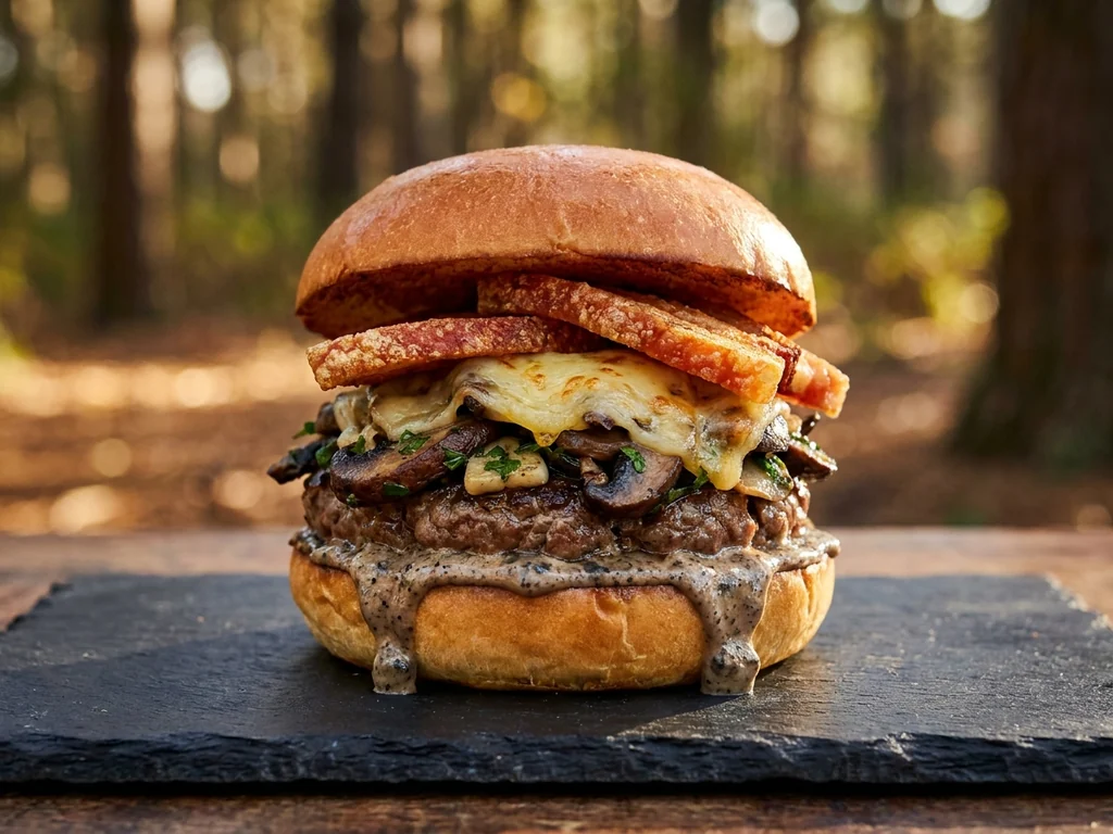 Hamburguesa de merluza