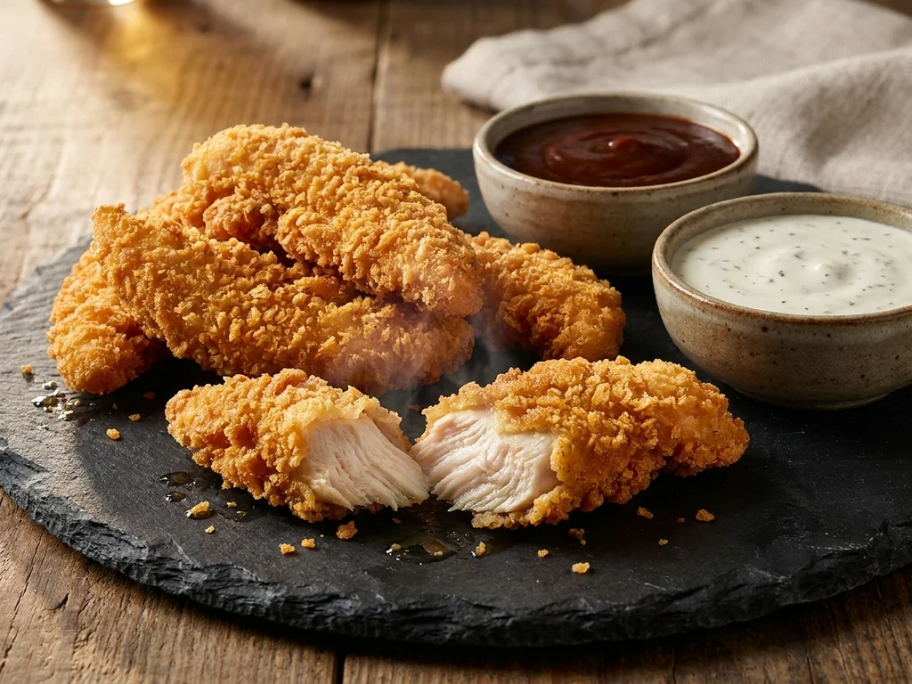 Oskar de pollo: filete entero de pollo empanado; puede pedirse con lechuga, tomate, queso, salsa…